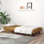 vidaXL Schlafsofa 2-Sitzer Braun Samt vidaXL Schlafsofa 2-Sitzer Braun Samt