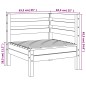 vidaXL Garten-Ecksofa Wachsbraun Massivholz Kiefer vidaXL Garten-Ecksofa Wachsbraun Massivholz Kiefer