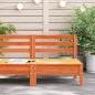 vidaXL Gartensofa ohne Armlehnen Wachsbraun Massivholz Kiefer vidaXL Gartensofa ohne Armlehnen Wachsbraun Massivholz Kiefer