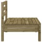 vidaXL Gartensofa ohne Armlehnen Kiefernholz Imprägniert vidaXL Gartensofa ohne Armlehnen Kiefernholz Imprägniert