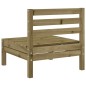 vidaXL Gartensofa ohne Armlehnen Kiefernholz Imprägniert vidaXL Gartensofa ohne Armlehnen Kiefernholz Imprägniert