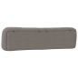 vidaXL Kopfteil-Kissen Taupe 200 cm Stoff vidaXL Kopfteil-Kissen Taupe 200 cm Stoff