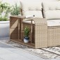 vidaXL Outdoor-Regale 2 Stk. Beige Poly Rattan vidaXL Outdoor-Regale 2 Stk. Beige Poly Rattan