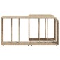 vidaXL Outdoor-Regale 2 Stk. Beige Poly Rattan vidaXL Outdoor-Regale 2 Stk. Beige Poly Rattan