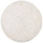 vidaXL Teppich Shaggy Hochflor Modern Creme Ø 200 cm vidaXL Teppich Shaggy Hochflor Modern Creme Ø 200 cm