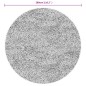 vidaXL Teppich Shaggy Hochflor Modern Anthrazit Ø 280 cm vidaXL Teppich Shaggy Hochflor Modern Anthrazit Ø 280 cm