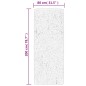 vidaXL Teppich Shaggy Hochflor Modern Creme 80x200 cm vidaXL Teppich Shaggy Hochflor Modern Creme 80x200 cm