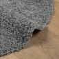 vidaXL Teppich Shaggy Hochflor Modern Grün Ø 240 cm vidaXL Teppich Shaggy Hochflor Modern Grün Ø 240 cm