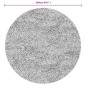 vidaXL Teppich Shaggy Hochflor Modern Grün Ø 240 cm vidaXL Teppich Shaggy Hochflor Modern Grün Ø 240 cm