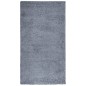 vidaXL Teppich Shaggy Hochflor Modern Blau 60x110 cm vidaXL Teppich Shaggy Hochflor Modern Blau 60x110 cm