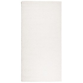 vidaXL Teppich Shaggy Hochflor Modern Creme 100x200 cm