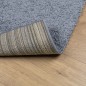 vidaXL Teppich Shaggy Hochflor Modern Blau 120x120 cm vidaXL Teppich Shaggy Hochflor Modern Blau 120x120 cm