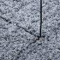vidaXL Teppich Shaggy Hochflor Modern Blau Ø 200 cm vidaXL Teppich Shaggy Hochflor Modern Blau Ø 200 cm
