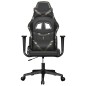vidaXL Gaming-Stuhl mit Massagefunktion Schwarz Tarnfarben Kunstleder vidaXL Gaming-Stuhl mit Massagefunktion Schwarz Tarnfarben Kunstleder