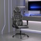 vidaXL Gaming-Stuhl mit Massagefunktion Schwarz und Grau Kunstleder vidaXL Gaming-Stuhl mit Massagefunktion Schwarz und Grau Kunstleder