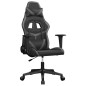 vidaXL Gaming-Stuhl mit Massagefunktion Schwarz und Grau Kunstleder vidaXL Gaming-Stuhl mit Massagefunktion Schwarz und Grau Kunstleder