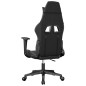 vidaXL Gaming-Stuhl mit Massagefunktion Schwarz und Grau Kunstleder vidaXL Gaming-Stuhl mit Massagefunktion Schwarz und Grau Kunstleder