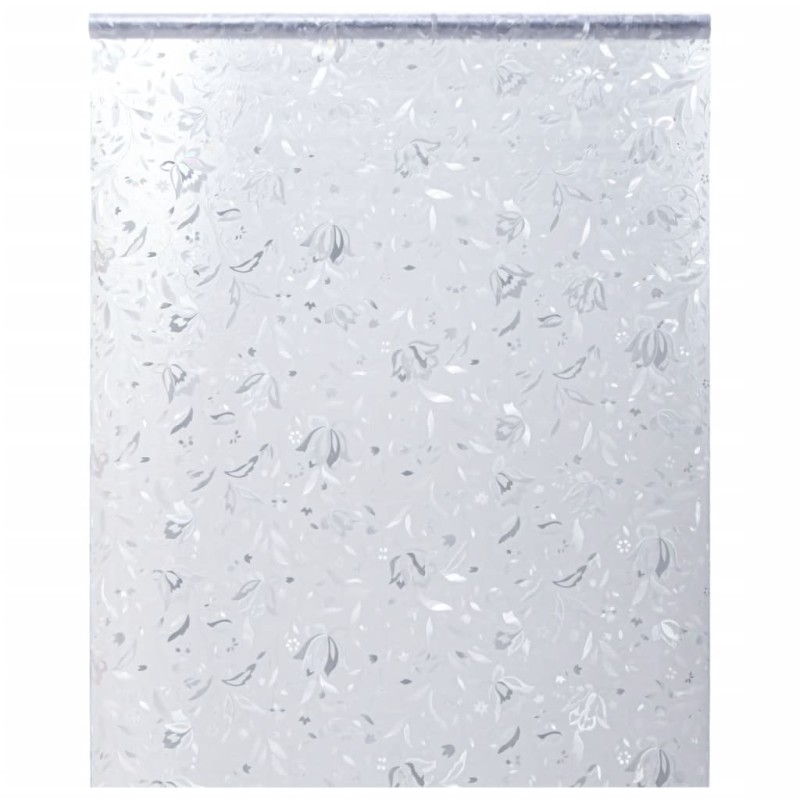 vidaXL Fensterfolie Matt Blumen-Muster 60x500 cm PVC vidaXL Fensterfolie Matt Blumen-Muster 60x500 cm PVC