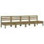 vidaXL Gartensofas ohne Armlehnen 4 Stk. Kiefernholz Imprägniert vidaXL Gartensofas ohne Armlehnen 4 Stk. Kiefernholz Imprägniert