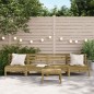 vidaXL Gartensofas ohne Armlehnen 4 Stk. Kiefernholz Imprägniert vidaXL Gartensofas ohne Armlehnen 4 Stk. Kiefernholz Imprägniert