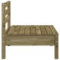 vidaXL Gartensofas ohne Armlehnen 4 Stk. Kiefernholz Imprägniert vidaXL Gartensofas ohne Armlehnen 4 Stk. Kiefernholz Imprägniert