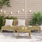 vidaXL Gartensofa 3-Sitzer Kiefernholz Imprägniert vidaXL Gartensofa 3-Sitzer Kiefernholz Imprägniert