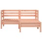 vidaXL Gartensofa 2-Sitzer mit Hocker Massivholz Douglasie vidaXL Gartensofa 2-Sitzer mit Hocker Massivholz Douglasie