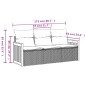 vidaXL 3-tlg. Garten-Sofagarnitur mit Kissen Schwarz Poly Rattan vidaXL 3-tlg. Garten-Sofagarnitur mit Kissen Schwarz Poly Rattan