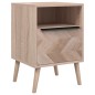 vidaXL Nachttisch Sonoma-Eiche 38,5x38,5x57 cm Holzwerkstoff vidaXL Nachttisch Sonoma-Eiche 38,5x38,5x57 cm Holzwerkstoff