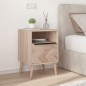 vidaXL Nachttisch Sonoma-Eiche 38,5x38,5x57 cm Holzwerkstoff vidaXL Nachttisch Sonoma-Eiche 38,5x38,5x57 cm Holzwerkstoff