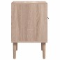 vidaXL Nachttisch Sonoma-Eiche 38,5x38,5x57 cm Holzwerkstoff vidaXL Nachttisch Sonoma-Eiche 38,5x38,5x57 cm Holzwerkstoff