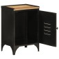 vidaXL Badschrank 40x30x60 cm Eisen und Massivholz Mango vidaXL Badschrank 40x30x60 cm Eisen und Massivholz Mango