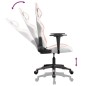vidaXL Gaming-Stuhl mit Massagefunktion Weiß und Rosa Kunstleder vidaXL Gaming-Stuhl mit Massagefunktion Weiß und Rosa Kunstleder