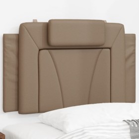 vidaXL Kopfteil-Kissen Cappuccino-Braun 90 cm Kunstleder