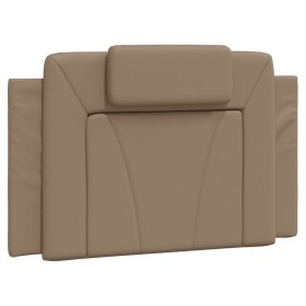 vidaXL Kopfteil-Kissen Cappuccino-Braun 90 cm Kunstleder