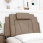 vidaXL Kopfteil-Kissen Cappuccino-Braun 90 cm Kunstleder vidaXL Kopfteil-Kissen Cappuccino-Braun 90 cm Kunstleder