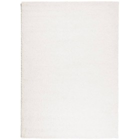 vidaXL Teppich Shaggy Hochflor Modern Creme 200x280 cm