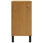 vidaXL Schubladenschrank FLAM 110x40x80 cm Massivholz Kiefer vidaXL Schubladenschrank FLAM 110x40x80 cm Massivholz Kiefer