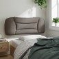 vidaXL Kopfteil-Kissen Taupe 100 cm Stoff