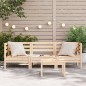 vidaXL Gartensofa 3-Sitzer Massivholz Kiefer vidaXL Gartensofa 3-Sitzer Massivholz Kiefer