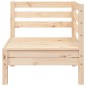 vidaXL Gartensofa 3-Sitzer Massivholz Kiefer vidaXL Gartensofa 3-Sitzer Massivholz Kiefer