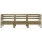 vidaXL Gartensofa 3-Sitzer Kiefernholz Imprägniert vidaXL Gartensofa 3-Sitzer Kiefernholz Imprägniert