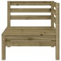 vidaXL Gartensofa 3-Sitzer Kiefernholz Imprägniert vidaXL Gartensofa 3-Sitzer Kiefernholz Imprägniert