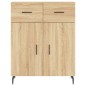 Highboard Sonoma-Eiche 69,5x34x180 cm Holzwerkstoff Highboard Sonoma-Eiche 69,5x34x180 cm Holzwerkstoff