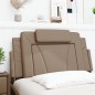vidaXL Kopfteil-Kissen Cappuccino-Braun 100 cm Kunstleder vidaXL Kopfteil-Kissen Cappuccino-Braun 100 cm Kunstleder