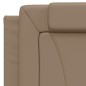 vidaXL Kopfteil-Kissen Cappuccino-Braun 100 cm Kunstleder vidaXL Kopfteil-Kissen Cappuccino-Braun 100 cm Kunstleder