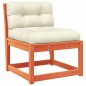 vidaXL 7tlg Garten-Lounge-Set mit Kissen Wachsbraun Massivholz Kiefer vidaXL 7tlg Garten-Lounge-Set mit Kissen Wachsbraun Massivholz Kiefer