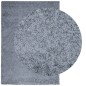 vidaXL Teppich Shaggy Hochflor Modern Blau 140x200 cm vidaXL Teppich Shaggy Hochflor Modern Blau 140x200 cm