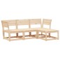 vidaXL 4-tlg. Garten-Lounge-Set Massivholz Kiefer vidaXL 4-tlg. Garten-Lounge-Set Massivholz Kiefer