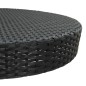 vidaXL 5-tlg. Gartenbar-Set mit Kissen Poly Rattan Schwarz vidaXL 5-tlg. Gartenbar-Set mit Kissen Poly Rattan Schwarz